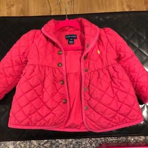 Pink Ralph Lauren Coat